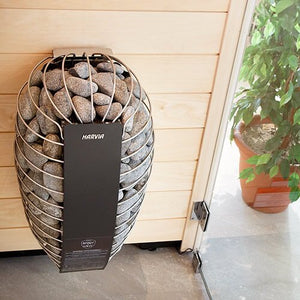 Harvia Spirit SP60E Spirit Series 6kW Electric Sauna Heater, Black