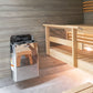 Harvia The Wall SWS60 The Wall Series, 6kW, Sauna Heater, Stainless Steel