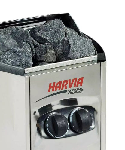 Harvia Vega Compact 3500 3.5KW Electric Sauna Heater - 240v