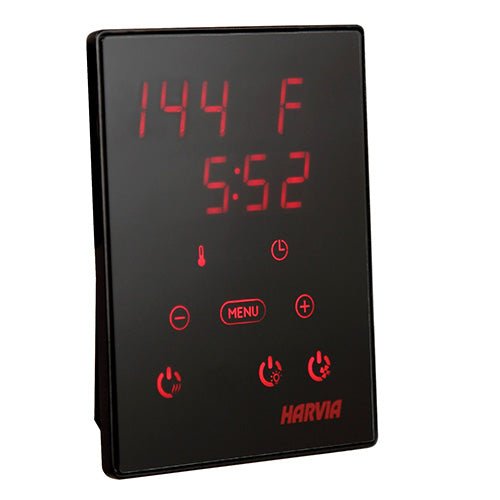 Harvia Spirit Series SP80E 8kW Sauna Heater Package, Black -  product_vendor - Peak Primal Wellness