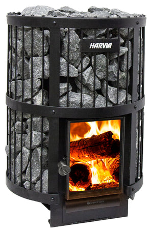 Harvia Legend GreenFlame Series 240 15.9kW Wood Stove Sauna Heater