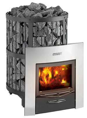 Harvia Legend 240 Duo Legend Series Sauna Wood-Burning Stove/Fireplace Combo