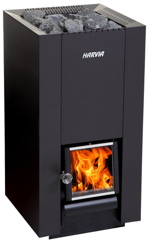Harvia Linear Series 28 Wood Stove Sauna Heater