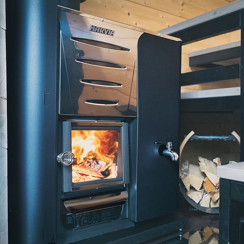 Harvia Pro 20 LS Pro Series LS, 24.1kW, Sauna Wood Stove with Water Tank -  product_vendor - Peak Primal Wellness