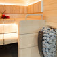 Harvia Spirit SP80E Spirit Series 8kW Sauna Heater, Black