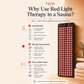 Hooga Ember Red Light Therapy Panel for Sauna -  product_vendor - Peak Primal Wellness