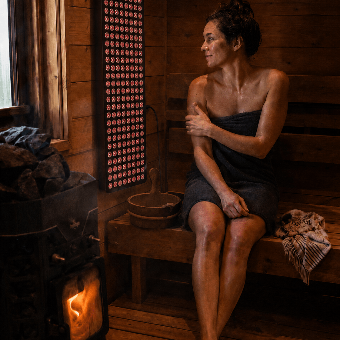 Hooga Ember Red Light Therapy Panel for Sauna -  product_vendor - Peak Primal Wellness