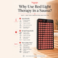 Hooga Ember Red Light Therapy Panel for Sauna -  product_vendor - Peak Primal Wellness