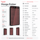 Hooga Ember Red Light Therapy Panel for Sauna -  product_vendor - Peak Primal Wellness