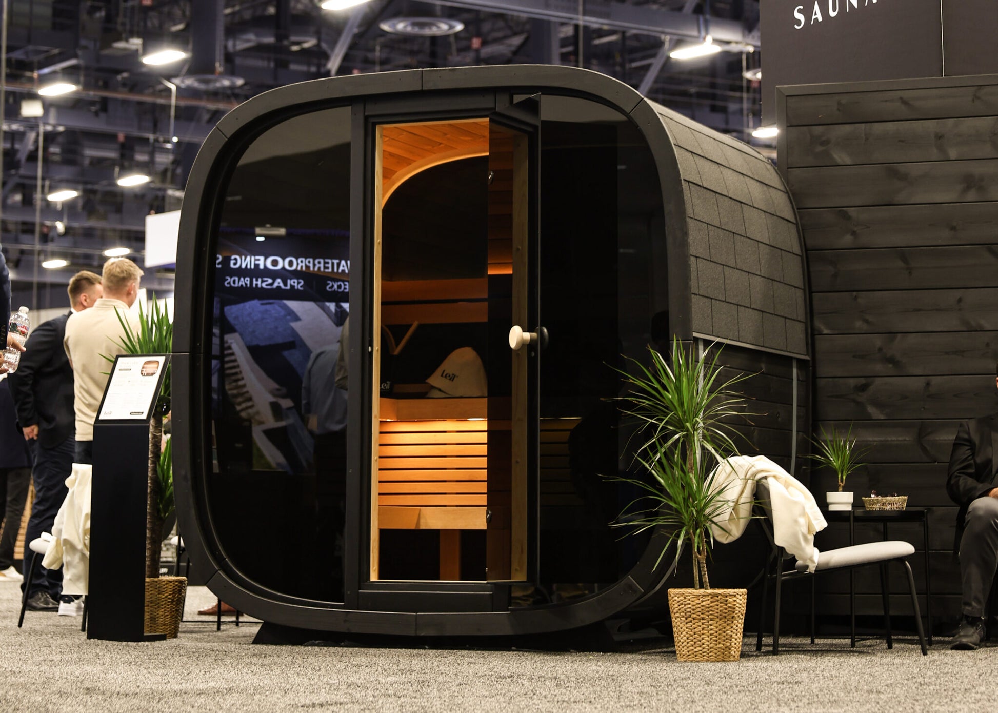 Leil Saunas Black Cube Classic - 4 Person Outdoor Sauna Kit -  product_vendor - Peak Primal Wellness