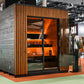 Leil Saunas Viva 210 - 4 Person Outdoor Sauna Kit -  product_vendor - Peak Primal Wellness