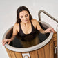 Icetubs IceBarrel Cold Plunge | Luxury Immersion Tub, Thermowood & Stainless Cold Plunge, 53"L x 31"W x 47"H -  product_vendor - Peak Primal Wellness