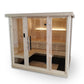 SaunaLife Xperience X7 Indoor Home Sauna - Spacious, Wi-Fi Controlled, Premium Norice Spruce