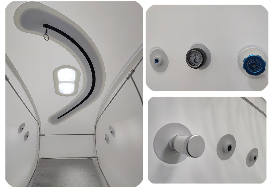 OxyRevo Forward90 1.4 to 1.5 ATA Portable Sitting Hyperbaric Chamber -  product_vendor - Peak Primal Wellness