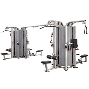 Steelflex JG8000S 8 Stack Jungle Gym - Dual Power Towers, Versatile Strength Training Machine