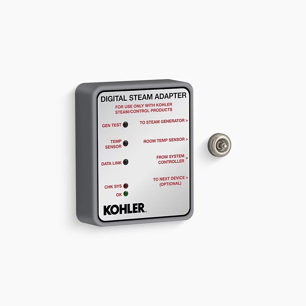 Kohler K - 32311 Invigoration Series Digital Steam Adapter -  product_vendor - Peak Primal Wellness