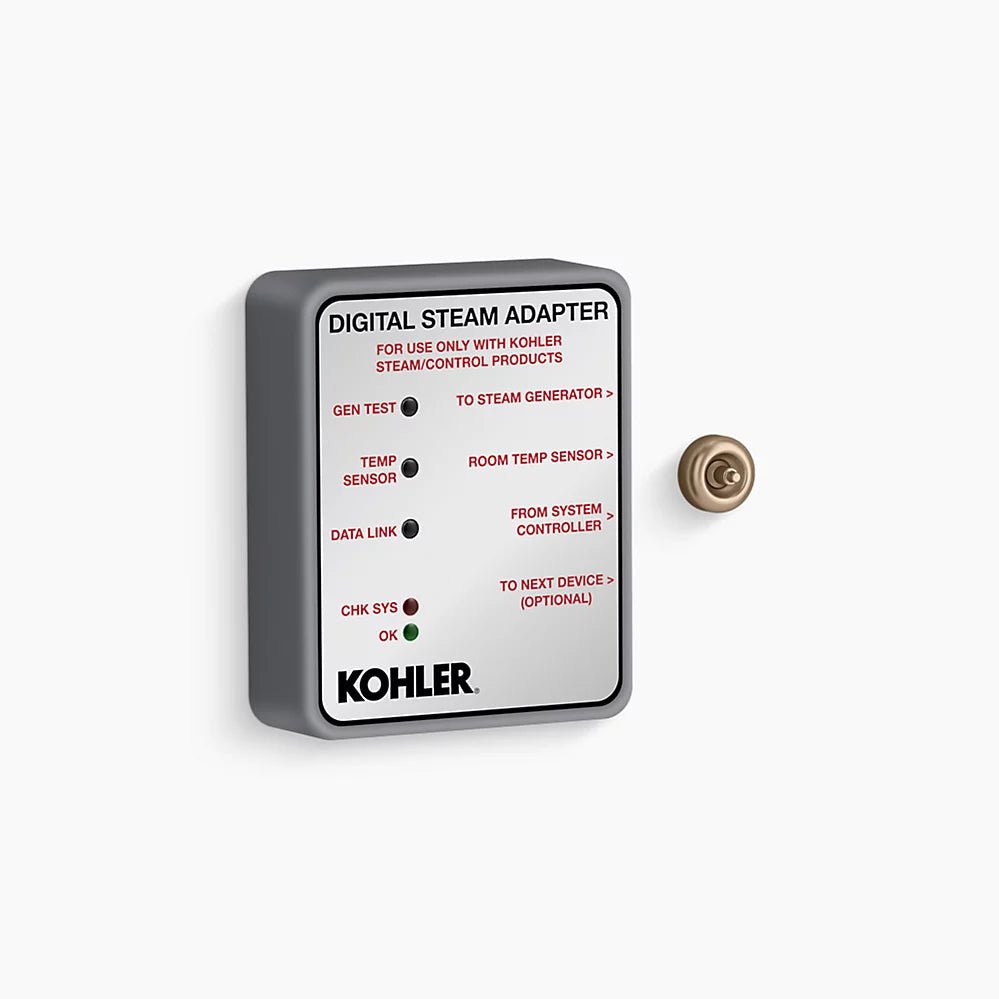 Kohler K - 32311 Invigoration Series Digital Steam Adapter -  product_vendor - Peak Primal Wellness