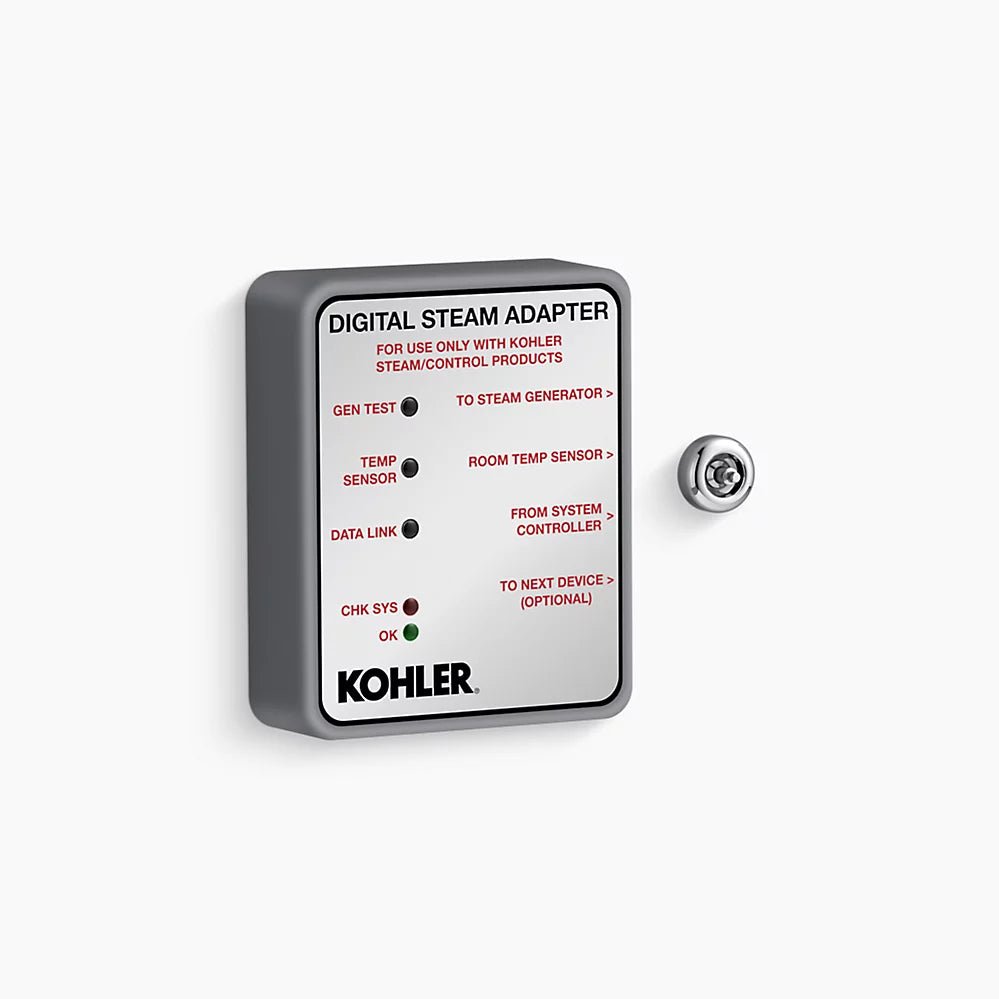 Kohler K - 32311 Invigoration Series Digital Steam Adapter -  product_vendor - Peak Primal Wellness