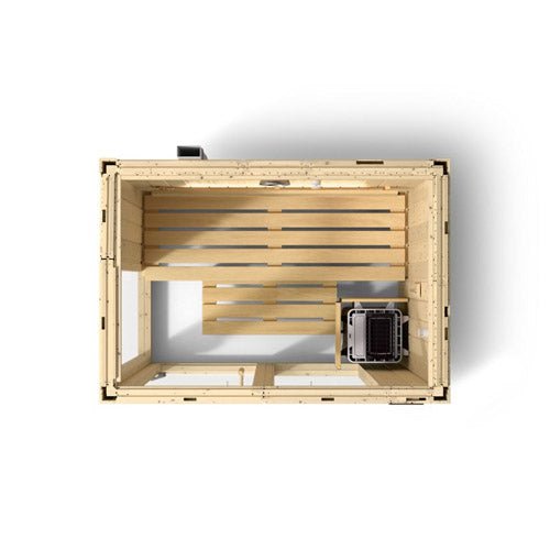 Kohler C1 Indoor Sauna Kit, Scandinavian Spruce, Up to 5 Persons -  product_vendor - Peak Primal Wellness