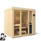Kohler C1 Indoor Sauna Kit, Scandinavian Spruce, Up to 5 Persons -  product_vendor - Peak Primal Wellness