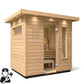 Kohler C2 Outdoor Sauna Kit, Douglas Fir, Up to 6 Persons -  product_vendor - Peak Primal Wellness