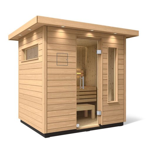 Kohler C2 Outdoor Sauna Kit, Douglas Fir, Up to 6 Persons -  product_vendor - Peak Primal Wellness