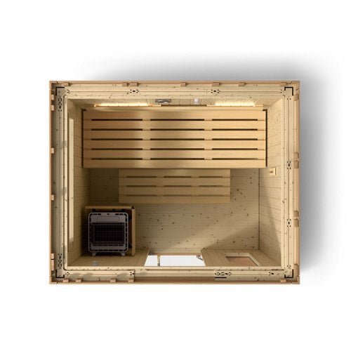 Kohler C2 Outdoor Sauna Kit, Douglas Fir, Up to 6 Persons -  product_vendor - Peak Primal Wellness