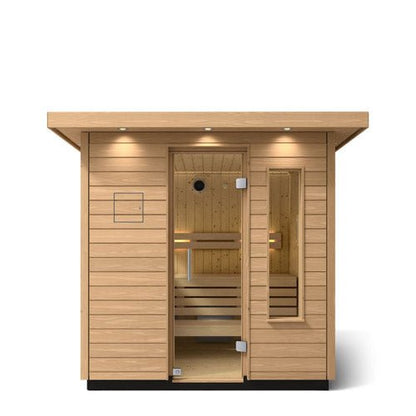 Kohler C2 Outdoor Sauna Kit, Douglas Fir, Up to 6 Persons -  product_vendor - Peak Primal Wellness