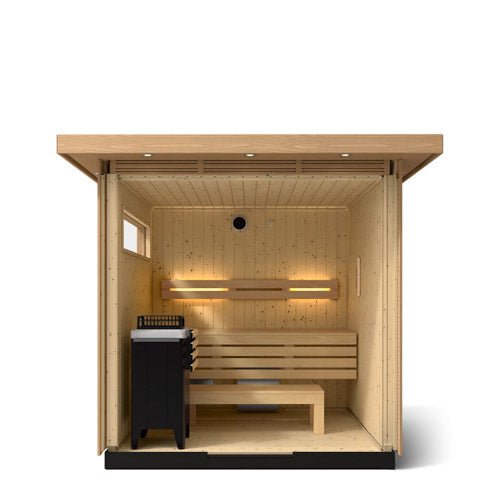 Kohler C2 Outdoor Sauna Kit, Douglas Fir, Up to 6 Persons -  product_vendor - Peak Primal Wellness