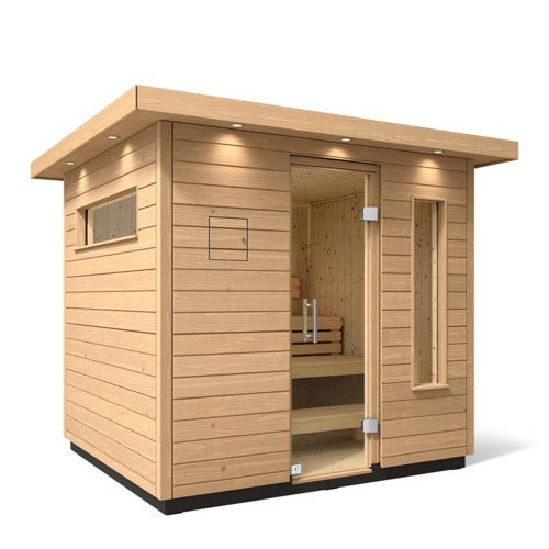Kohler C2 Outdoor Sauna Kit, Douglas Fir, Up to 6 Persons -  product_vendor - Peak Primal Wellness