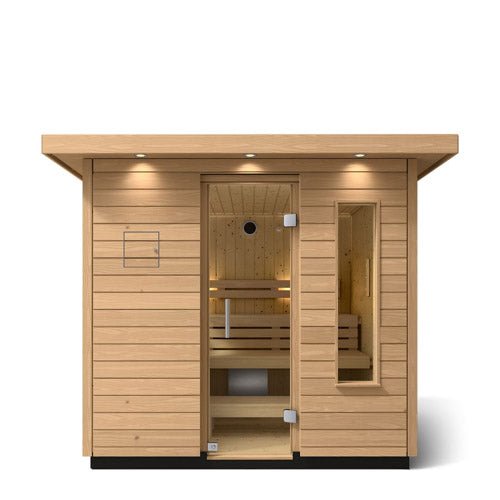 Kohler C2 Outdoor Sauna Kit, Douglas Fir, Up to 6 Persons -  product_vendor - Peak Primal Wellness