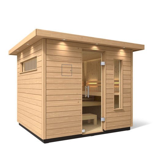 Kohler C2 Outdoor Sauna Kit, Douglas Fir, Up to 6 Persons -  product_vendor - Peak Primal Wellness