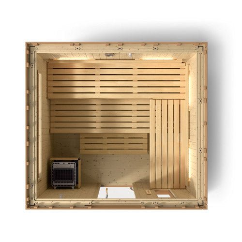 Kohler C2 Outdoor Sauna Kit, Douglas Fir, Up to 6 Persons -  product_vendor - Peak Primal Wellness