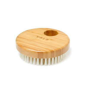 KOLO Bath Brush Bambu | Sauna Bath Brush, Natural Bamboo, No Handle -  product_vendor - Peak Primal Wellness