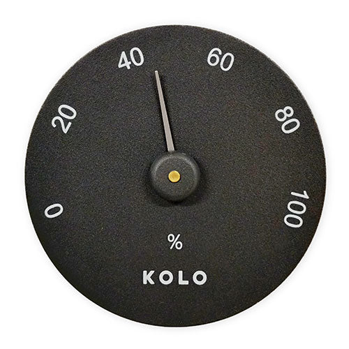 KOLO Hygrometer | Hygrometer, Round, Black -  product_vendor - Peak Primal Wellness