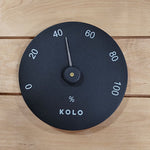KOLO Hygrometer | Hygrometer, Round, Black -  product_vendor - Peak Primal Wellness