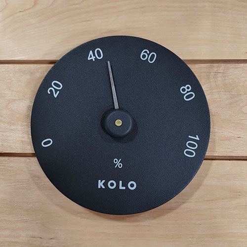 KOLO Hygrometer | Hygrometer, Round, Black -  product_vendor - Peak Primal Wellness