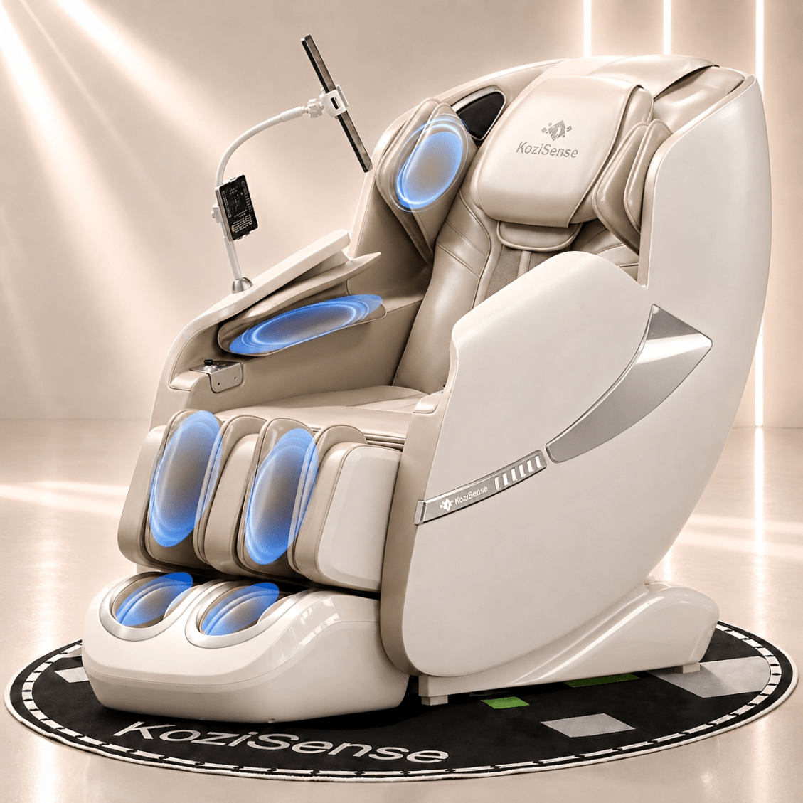 KoziSense KZ-A18 3D SL-track Massage Chair 2026 Upgraded - (All Black) -  product_vendor - Peak Primal Wellness