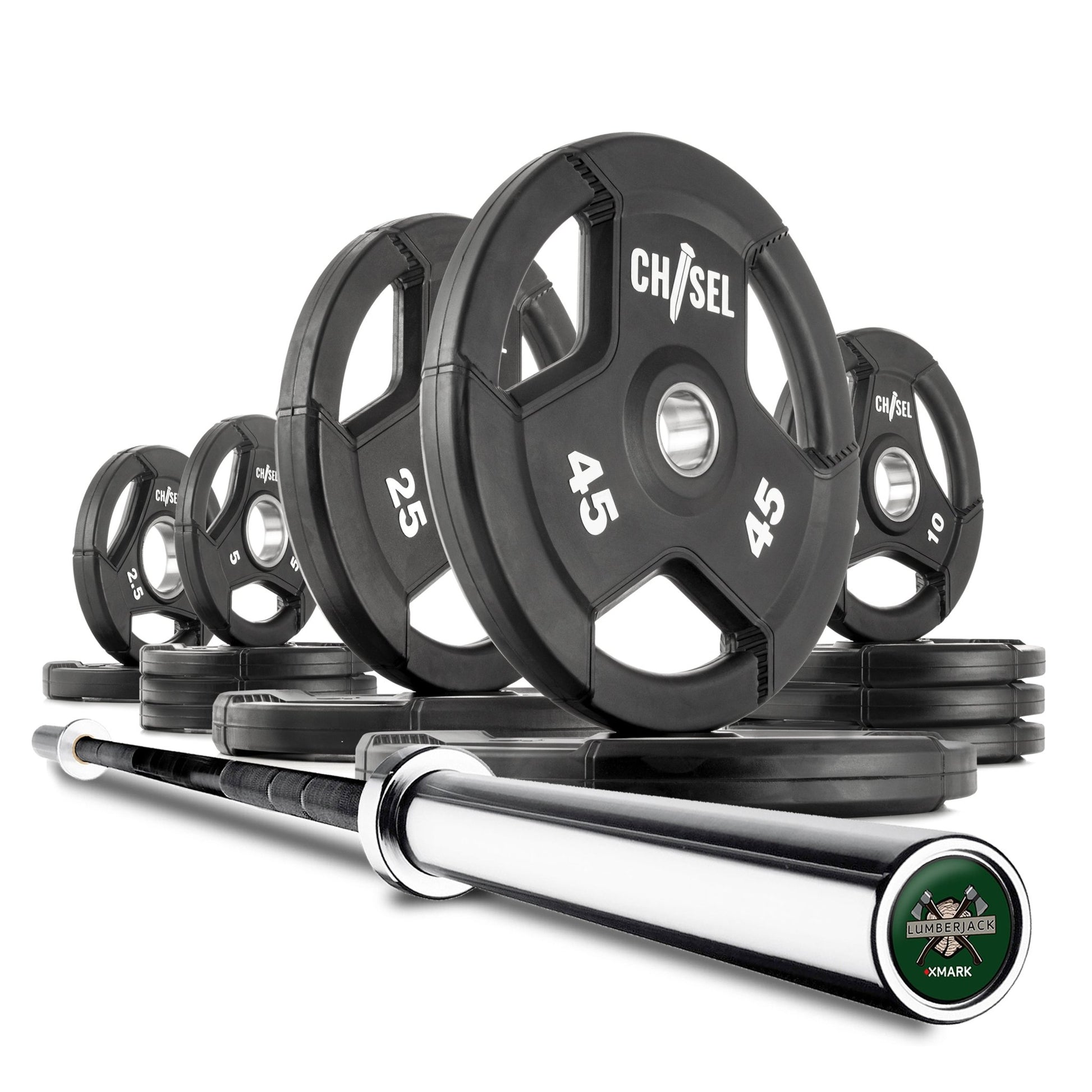 XMark Chisel Olympic Weight Plates & Bar Set Builder -  product_vendor - Peak Primal Wellness