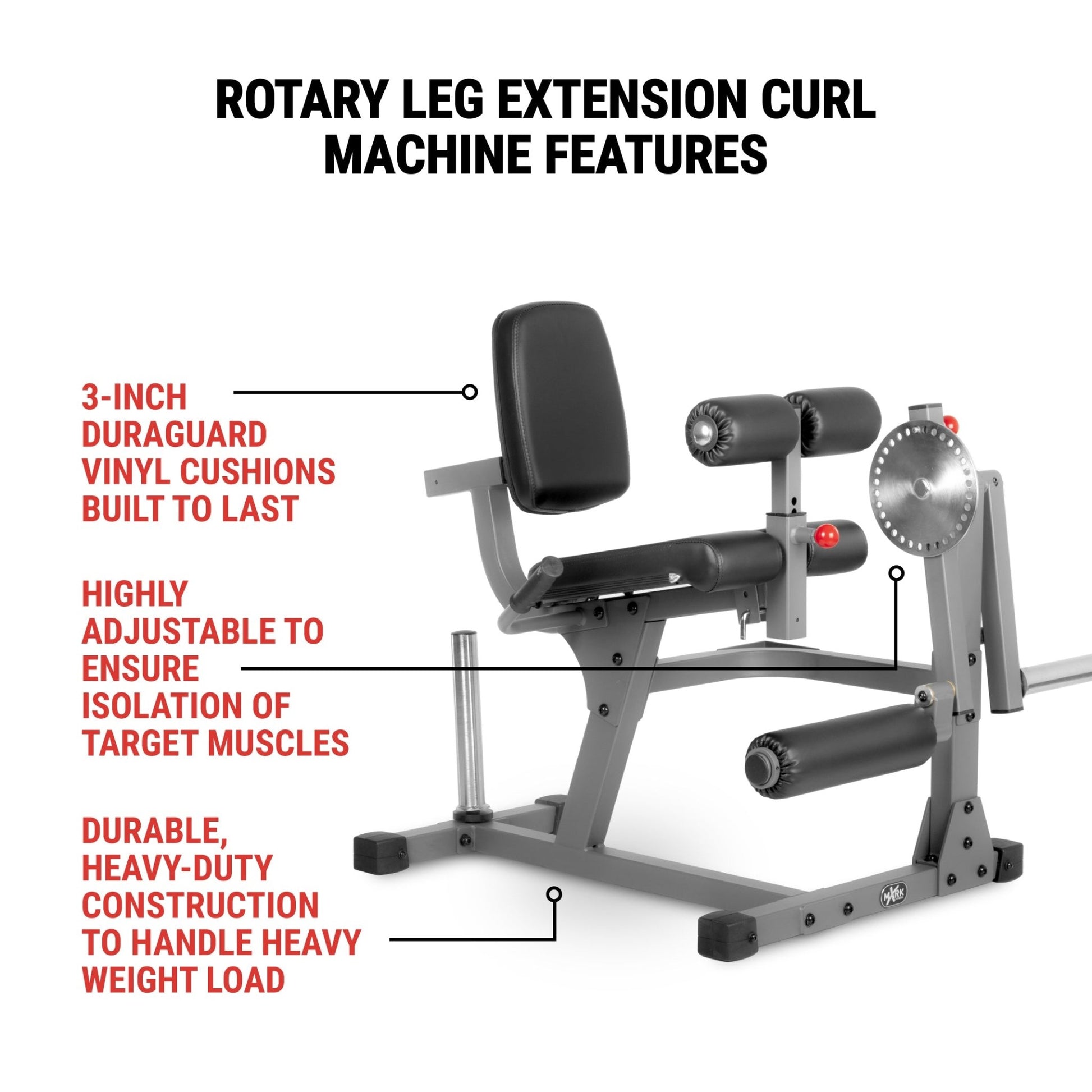 XMark Rotary Leg Extension Curl Machine -  product_vendor - Peak Primal Wellness