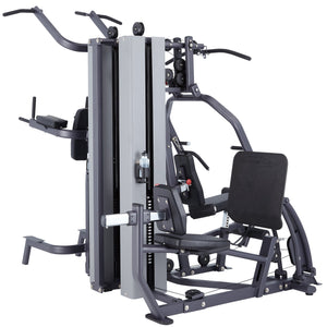 Steelflex MG200 Multi-Gym Strength Training Machine with Leg Press & Adjustable Arms