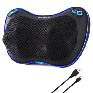 ReAthlete Millow Cordless Massage Pillow with Adjustable Heat & Intensity for Ultimate Relaxation