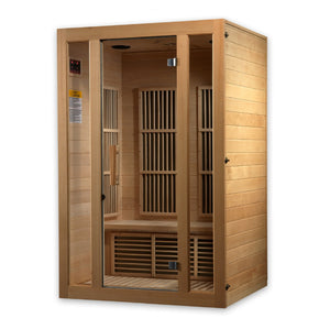 Maxxus Seattle 2 Person Near Zero EMF FAR IR Sauna (MX - J206 - 01 - ZF) -  product_vendor - Peak Primal Wellness
