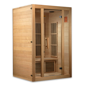 Maxxus Seattle 2 Person Near Zero EMF FAR IR Sauna (MX - J206 - 01 - ZF) -  product_vendor - Peak Primal Wellness