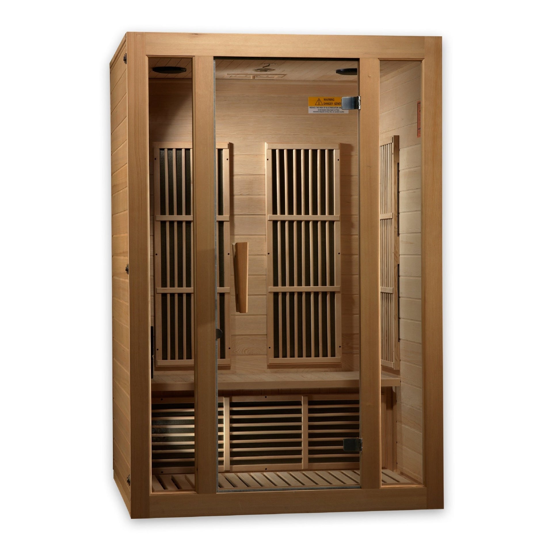 Maxxus Seattle 2 Person Near Zero EMF FAR IR Sauna (MX - J206 - 01 - ZF) -  product_vendor - Peak Primal Wellness