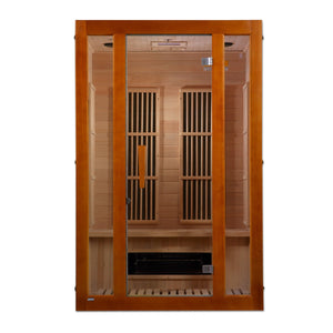 Maxxus Aspen Dual Tech 2 person Low EMF FAR IR Sauna (MX - J206 - 02S) -  product_vendor - Peak Primal Wellness