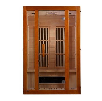 Maxxus Aspen Dual Tech 2 person Low EMF FAR IR Sauna (MX - J206 - 02S) -  product_vendor - Peak Primal Wellness