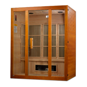 Maxxus Alpine Dual Tech 3 person Low EMF FAR IR Sauna (MX - J306 - 02S) -  product_vendor - Peak Primal Wellness