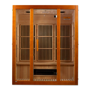Maxxus Alpine Dual Tech 3 person Low EMF FAR IR Sauna (MX - J306 - 02S) -  product_vendor - Peak Primal Wellness