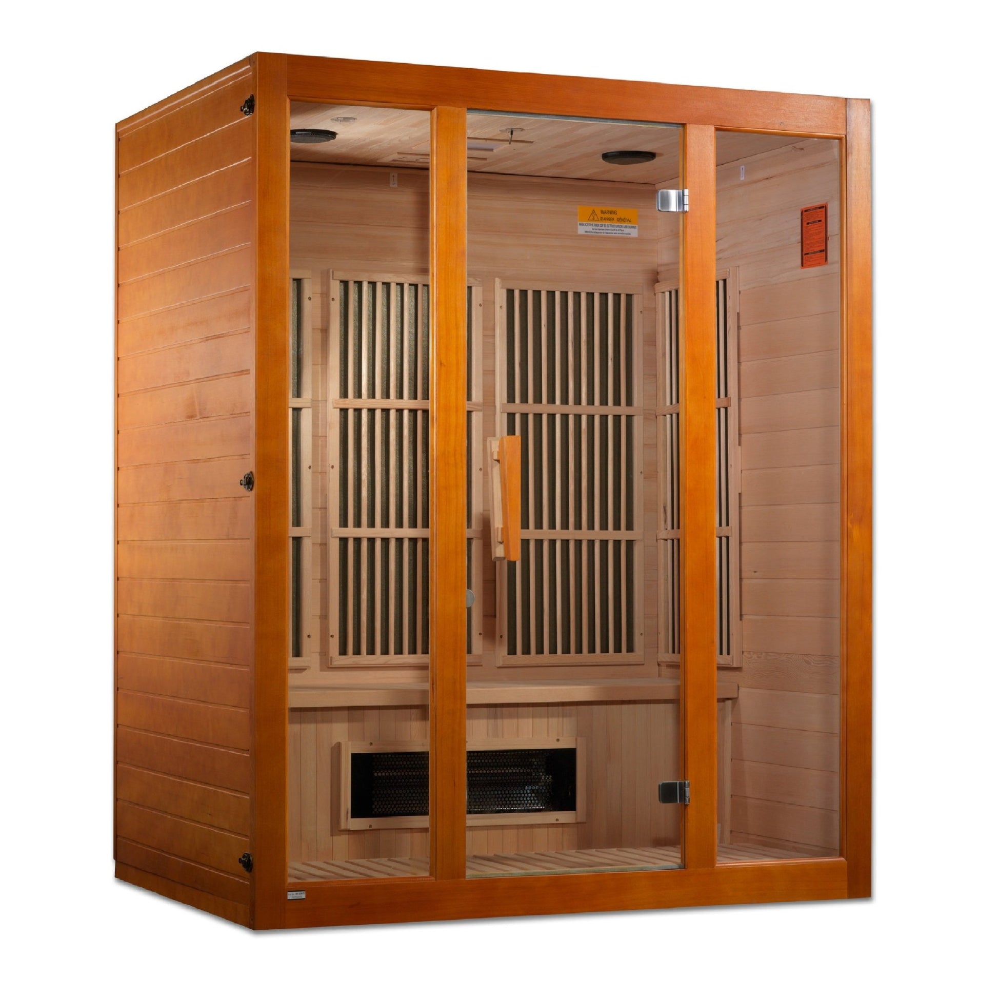 Maxxus Alpine Dual Tech 3 person Low EMF FAR IR Sauna (MX - J306 - 02S) -  product_vendor - Peak Primal Wellness